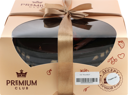 Торт PREMIUM CLUB Вишневый, 1,7кг, картинка
