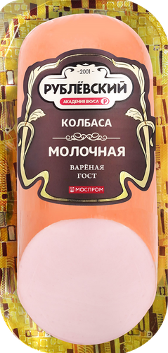 Колбаса вареная РУБЛЁВСКИЙ Молочная, 400г, фото