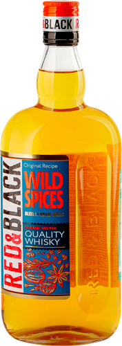 Настойка RED AND BLACK Wild Spices на основе виски 35%, полусладкая, 0.7л, фото