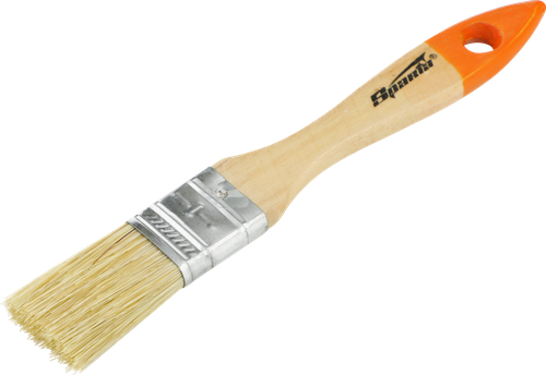 Кисть плоская SPARTA Slimline 1" (25мм), с натуральной щетиной и деревянной ручкой, Арт. 824205, картинка