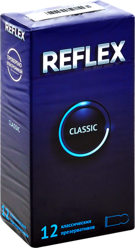 Презервативы REFLEX Classic в смазке, 12шт, изображение