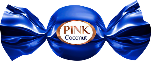 Конфеты PINK Coconut с комбинированными кремовыми начинками глазированные, весовые, фотография