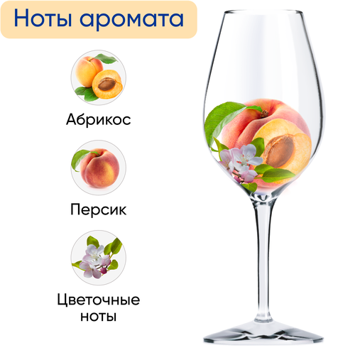 Продукция плодовая алкогольная MEMUAR Абрикосовая полусладкая, 0.75л, изображение