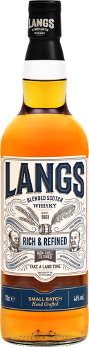 Виски LANGS Rich and Refined купажированный 46%, 0.7л