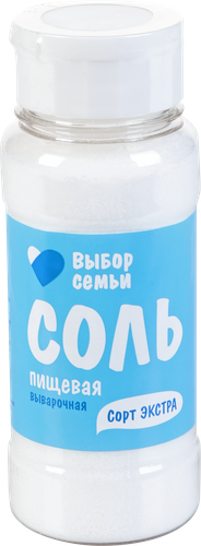 Соль ВЫБОР СЕМЬИ Экстра, 250г, фотография