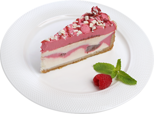 Торт Чизкейк малиновый взрыв ЛЕНТА FRESH, 160г, детальное фото