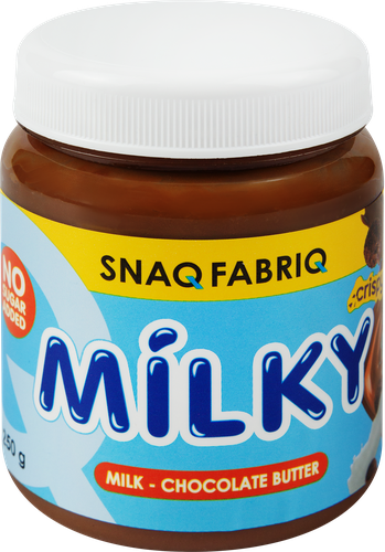 Паста шоколадно-молочная SNAQ FABRIQ с хрустящими шариками, 250г, фотография