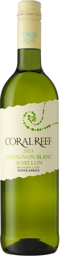 Вино CORAL REEF Совиньон Блан Семильон ординарное сортовое белое сухое, 0.75л