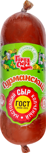 Сыр ГОРОД СЫРА Гурманский 40%, без змж, 400г, крупный план
