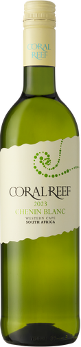 Вино CORAL REEF Шенен Блан ординарное сортовое белое сухое, 0.75л