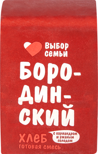 Смесь для выпечки ВЫБОР СЕМЬИ Хлеб бородинский, 400г, фото