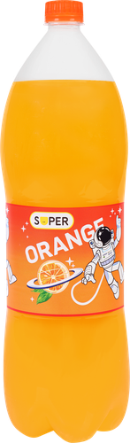 Напиток SUPER Orange сильногазированный, 2л, фото