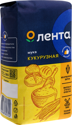 Мука кукурузная ЛЕНТА, 500г, фотография
