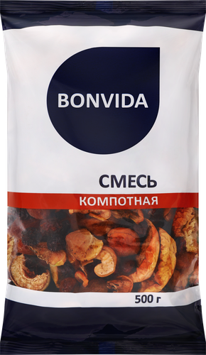 Смесь компотная BONVIDA, 500г, фото