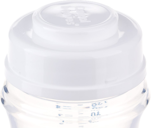 Бутылочка для кормления CANPOL BABIES EasyStart 120мл, антиколиковая с широким горлышком, с 0 месяцев, в ассортименте, Арт. 35/216_blu, 35/216_pin, крупный план
