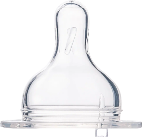 Соска для бутылочек с широким горлом CANPOL BABIES EasyStart, силиконовая антиколиковая, с быстрым потоком, с 12 месяцев, Арт. 21/722, картинка