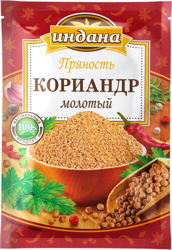 Кориандр ИНДАНА молотый, 20г, детальное фото