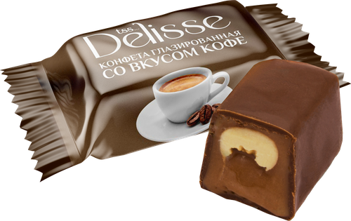 Конфеты DELISSE Покофейничаем, весовые, крупный план
