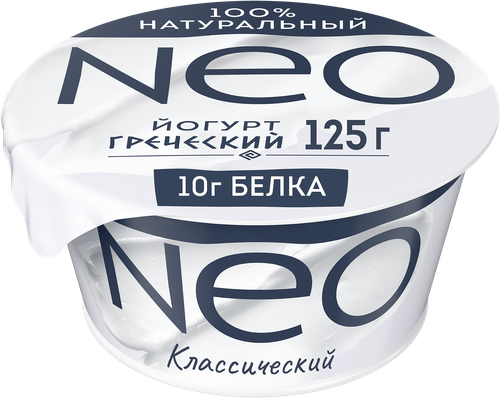 Йогурт NEO Греческий 2%, без змж, 125г, детальное фото
