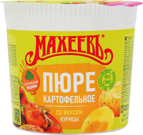 Пюре картофельное МАХЕЕВЪ со вкусом курицы, 40г, фото