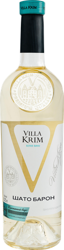 Вино VILLA KRIM Шато Барон бел. п/сл., фото