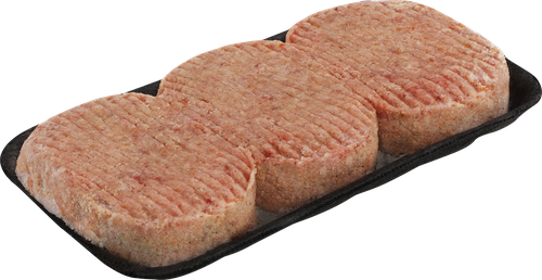 Котлеты из свинины и говядины Классические, замороженные ЛЕНТА FRESH, весовые, фотография
