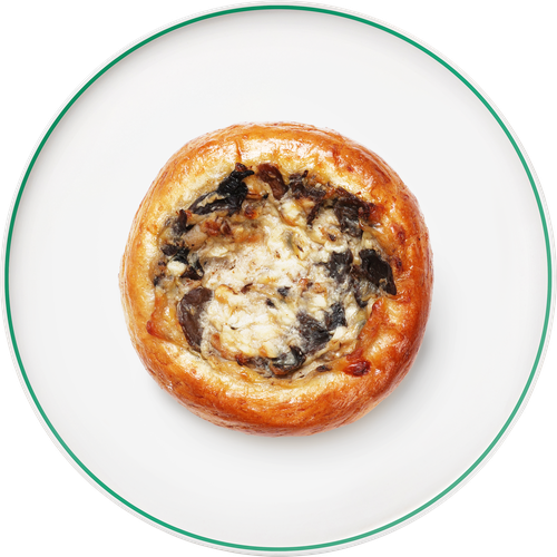 Шанежка с курицей и грибами, 100г, изображение