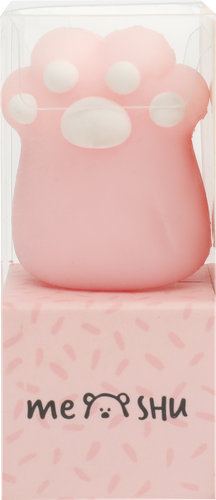 Ластик MESHU Paw ПВХ, 3,5х3х7,5см, изображение