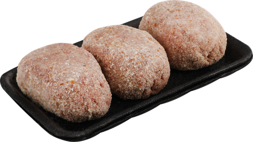 Котлеты из свинины и говядины Домашние, замороженные ЛЕНТА FRESH, весовые, изображение