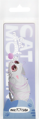 Закладки для книг MESHU Neko, 3шт, картинка