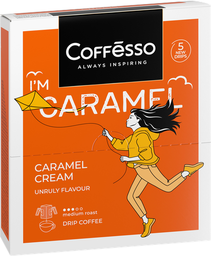 Кофе молотый COFFESSO жареный, дрип-пакет, 50г, фотография