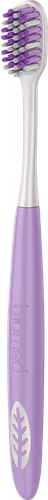 Зубная щетка BIOMED Pearl white Medium, средняя, картинка