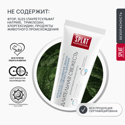 Зубная паста SPLAT Длительная свежесть профессиональная, 100мл, фото