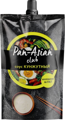 Соус майонезный PAN-ASIAN Кунжутный 32%, 200г, крупный план