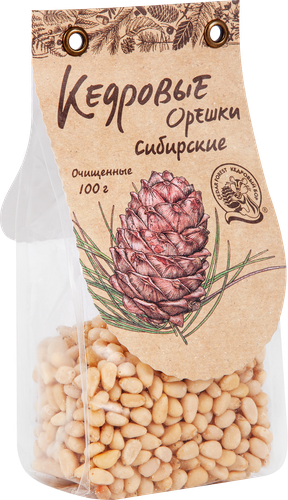 Орехи кедровые КЕДРОВЫЙ БОР очищенные, 100г, вид