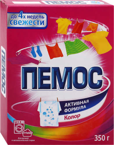 Стиральный порошок ПЕМОС Колор, 350г, фото