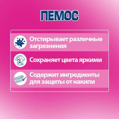 Стиральный порошок ПЕМОС ручная стирка, 350г, вид