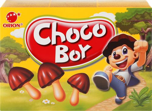 Печенье ORION Choco Boy, 90г, крупный план