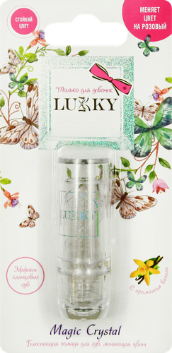 Помада LUKKY Magic Crystal блестящая в ассортименте, Арт. Т23518-Т23520, вид