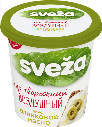 Сыр творожный SVEZA Воздушный, Оливковое масло 60%, без змж, 150г, картинка