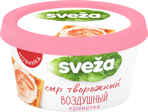 Сыр творожный SVEZA Воздушный, Креветка 60%, без змж, 120г, фото