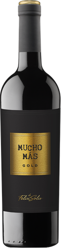 Вино MUCHO MAS GOLD выдержанное красное полусухое, 0.75л