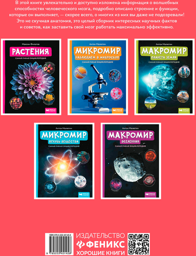 Книга ФЕНИКС Энциклопедия для подростков, в ассортименте, вид