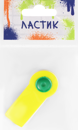 Ластик КРОК&ДИЛЛИ Graffiti скейт, Арт. MF521689, 2шт, крупный план
