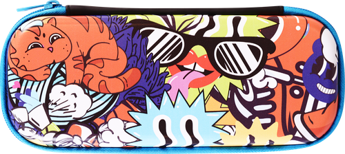 Пенал КРОК&ДИЛЛИ Graffiti, 21x9x5см, Арт. MF521675, фото