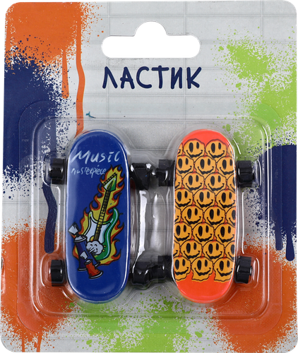 Ластик КРОК&ДИЛЛИ Graffiti, Арт. MF521688, 2шт, изображение