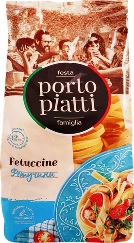 Макароны PORTO PIATTI Гнезда Фетуччини, 400г, фотография