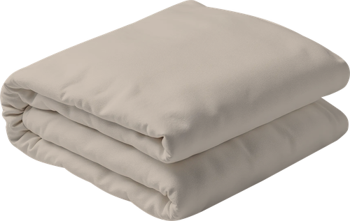 Пододеяльник HOMECLUB 175x215(+/-3)см, цвет жемчужный, Арт. HCDC-S-175-PE, крупный план