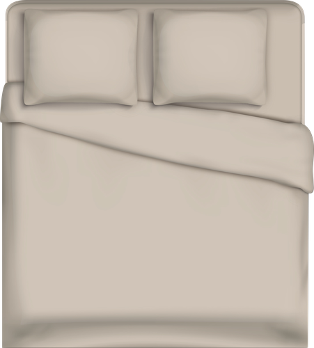 Пододеяльник HOMECLUB 145x215(+/-3)см, цвет жемчужный, Арт. HCDC-S-145-PE, изображение
