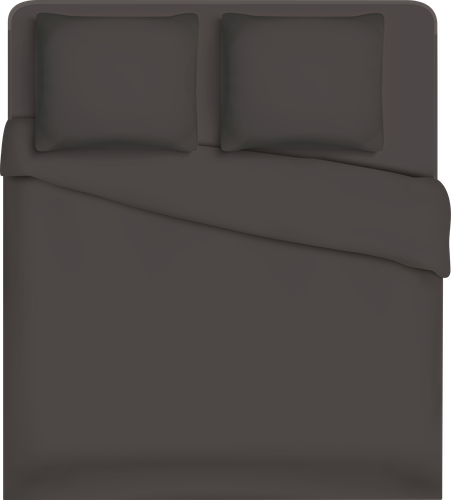 Простыня на резинке HOMECLUB 160x200(+/-3)см, цвет графит, Арт. HCBS-S-16-GR, вид